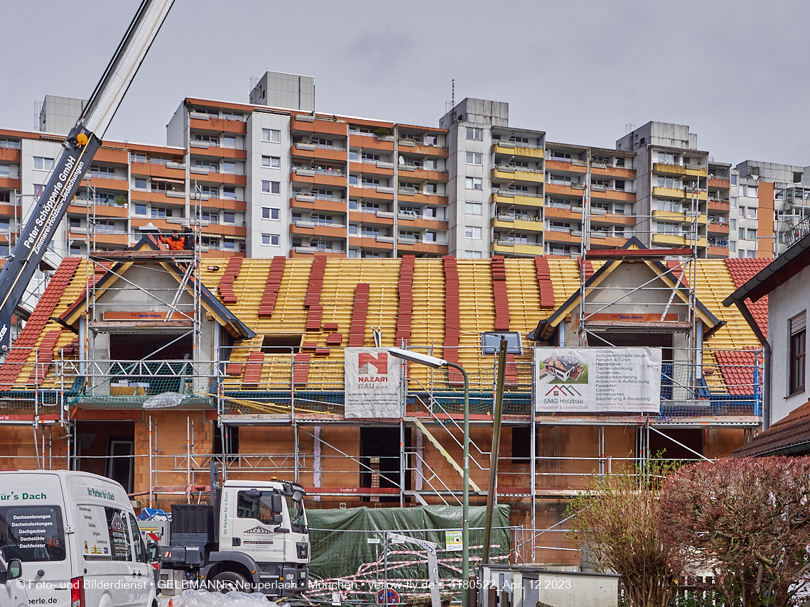 12.04.2023 - Baustelle Ottweiler Straße in Neuperlach